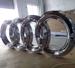 三维车标
